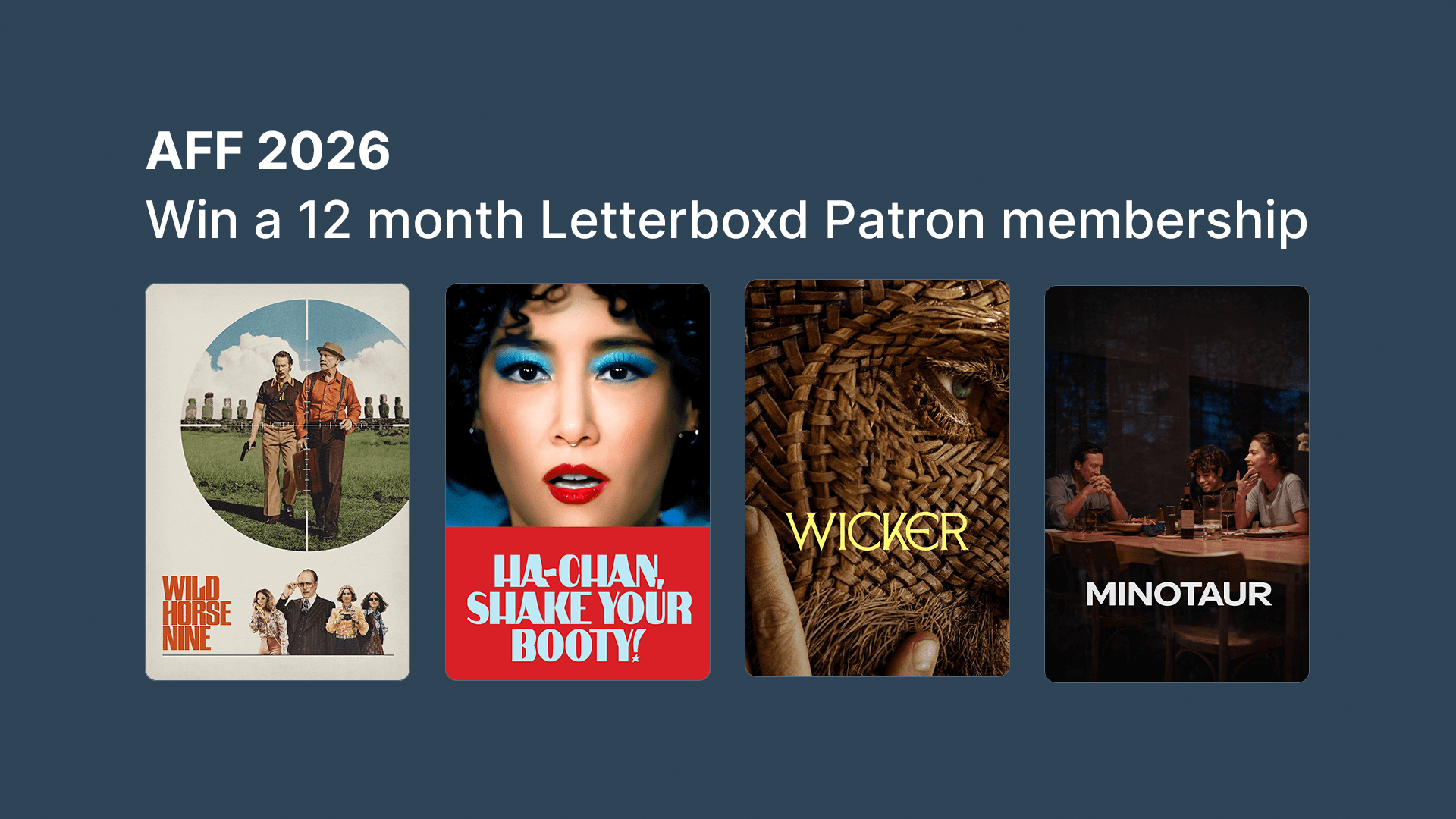 Win a 12-month Letterboxd Patron Membership